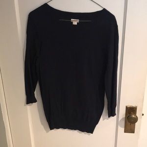 Navy J.Crew sweater